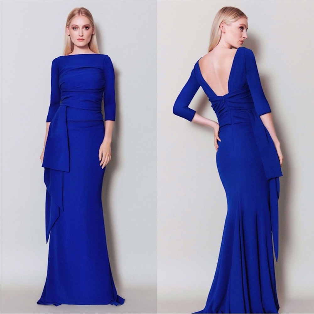 Blue Dress by Talbot Runhof
